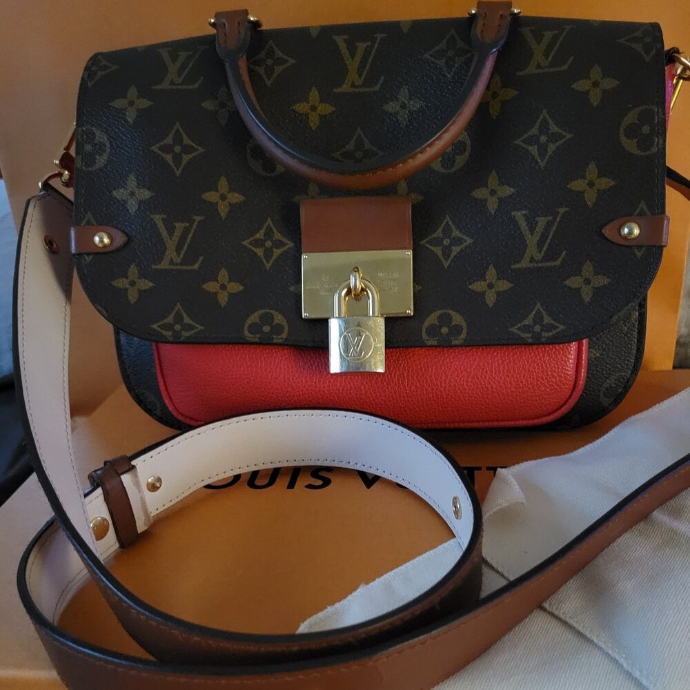 Louis Vuitton Vaugirard Coquelicot Monogram/Red crossbody handbag